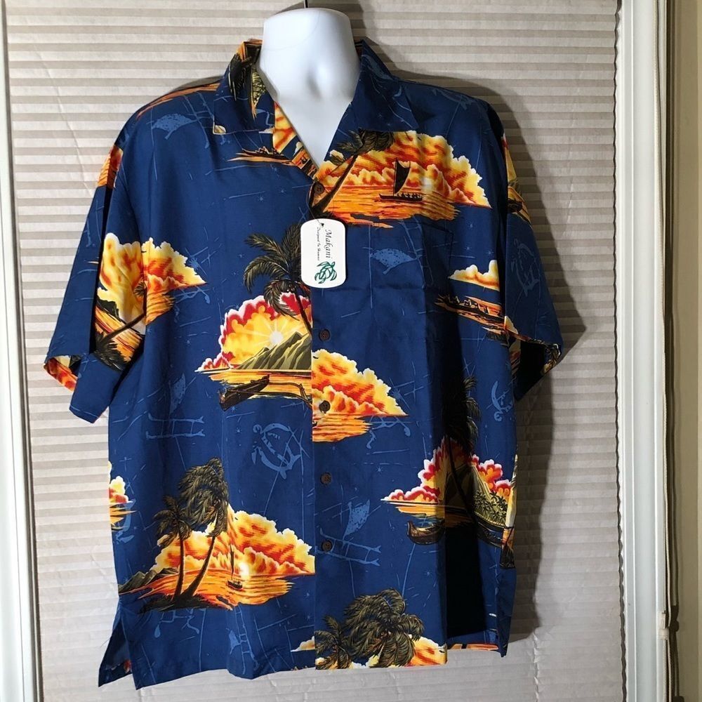 Makani Hawaiian Shirts NWT